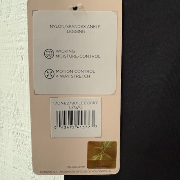 Danskin Ankle Legging - new with tags, Large - Picture 5 of 8